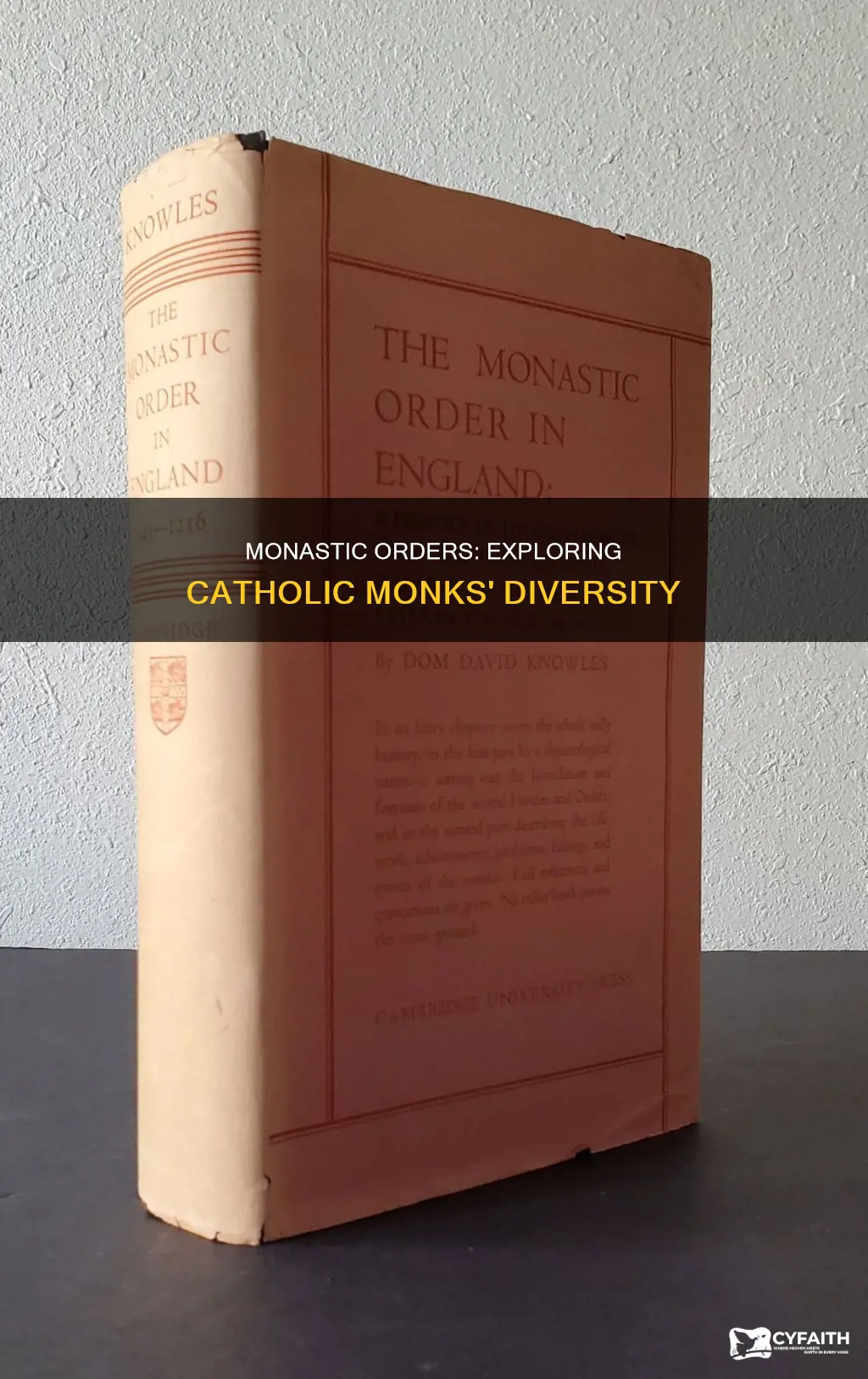how many types of catholic monks are there
