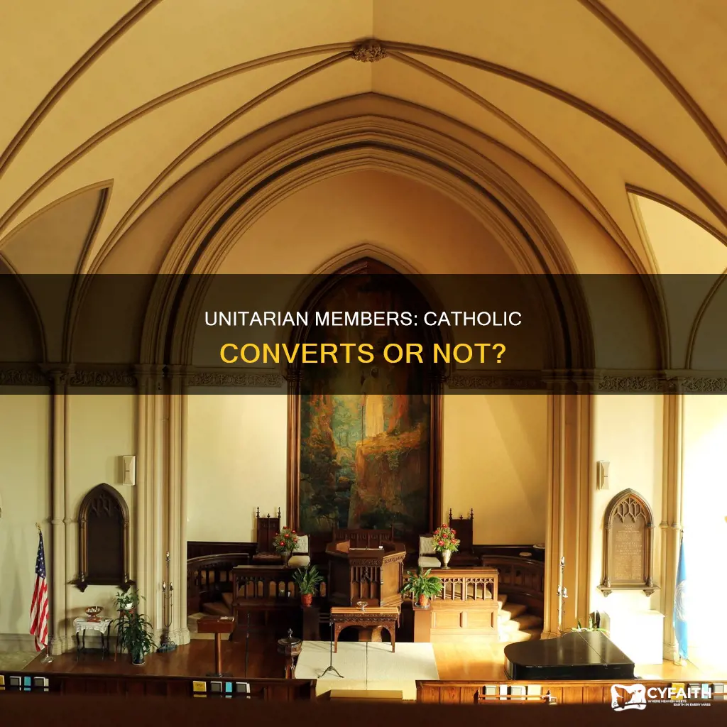 how many unitarians members were catholic