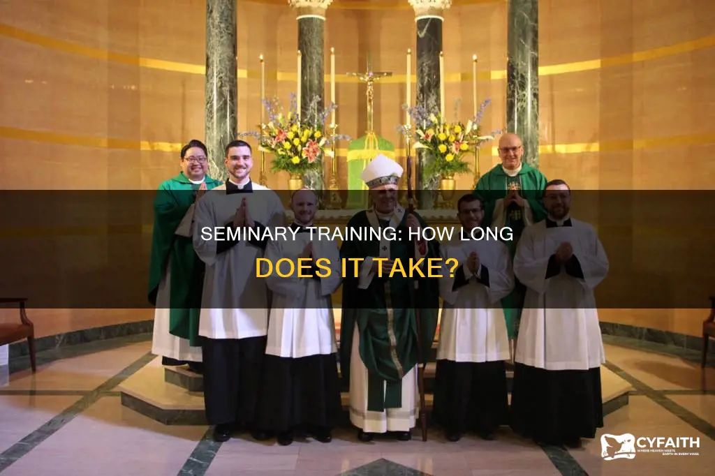 how many years in catholic seminary