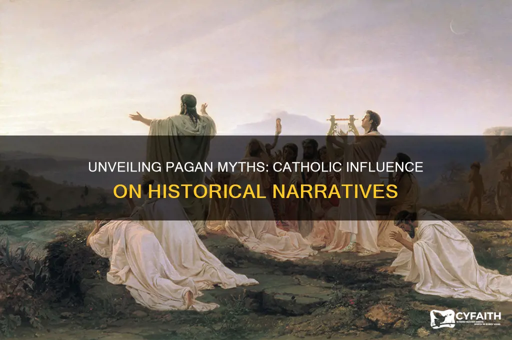 how much about pagans was made up by catholics