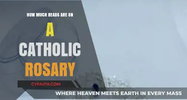 Exploring the Count of Beads on a Catholic Rosary