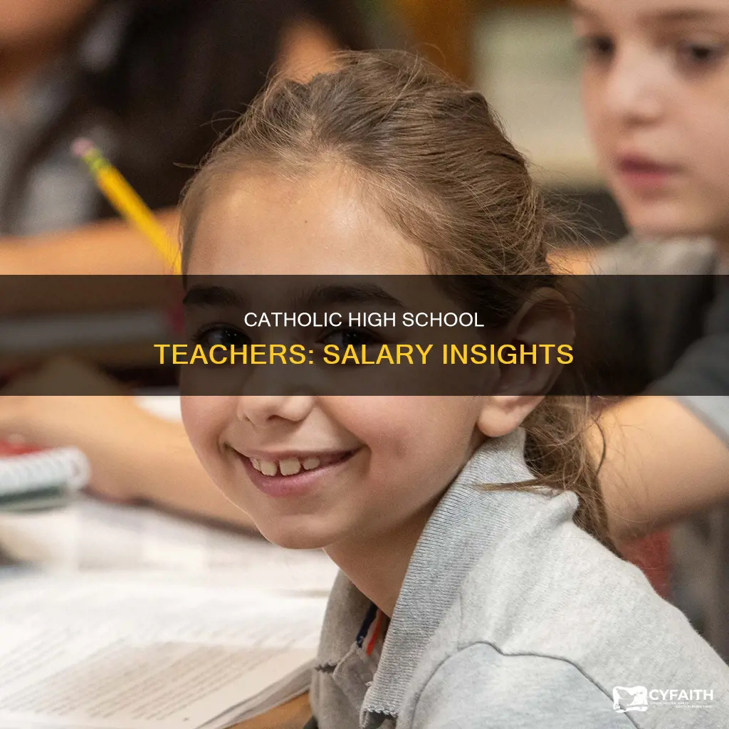 how much do catholic highschool tewachers make