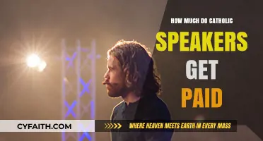 Catholic Speakers: What's the Paycheck Like?