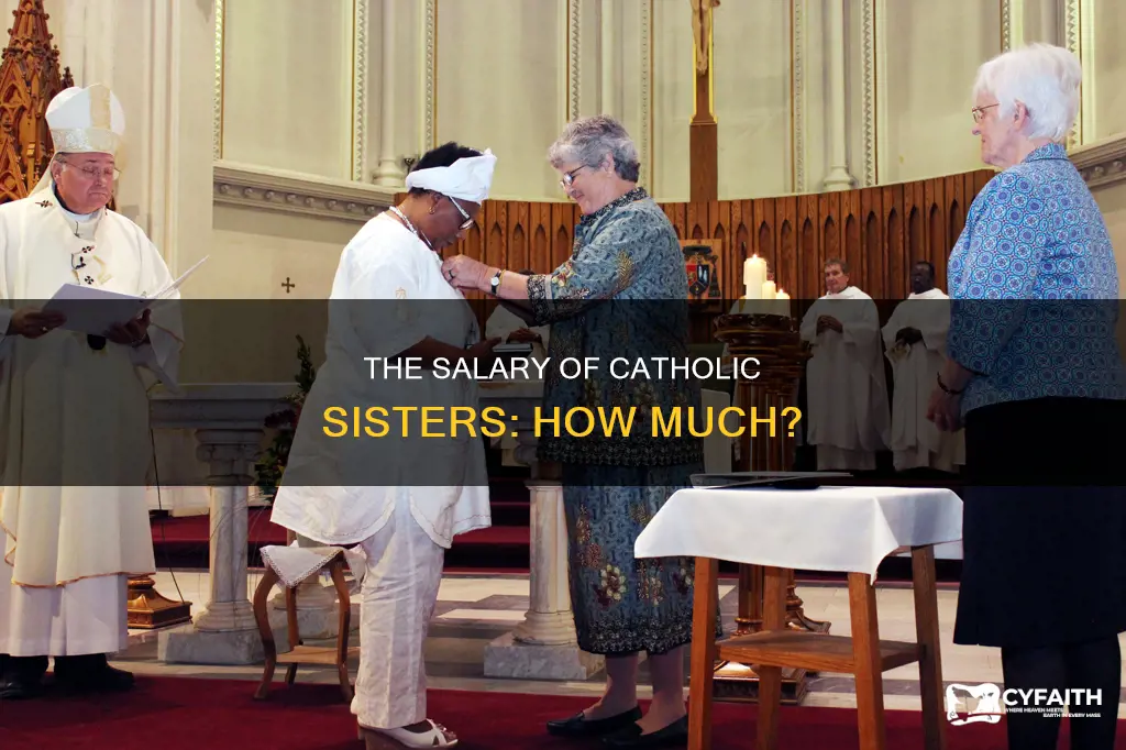 how much do catholics sisters get paid