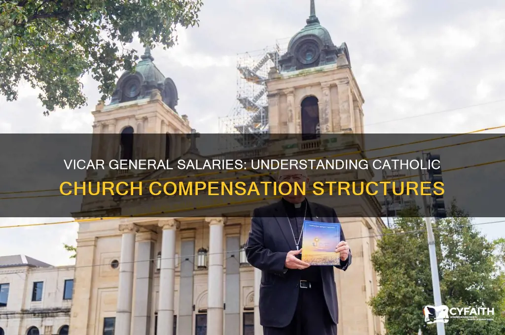 how much do vicar generals make in the catholic
