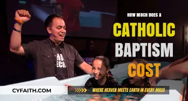 The Cost of Catholic Baptism Ceremonies