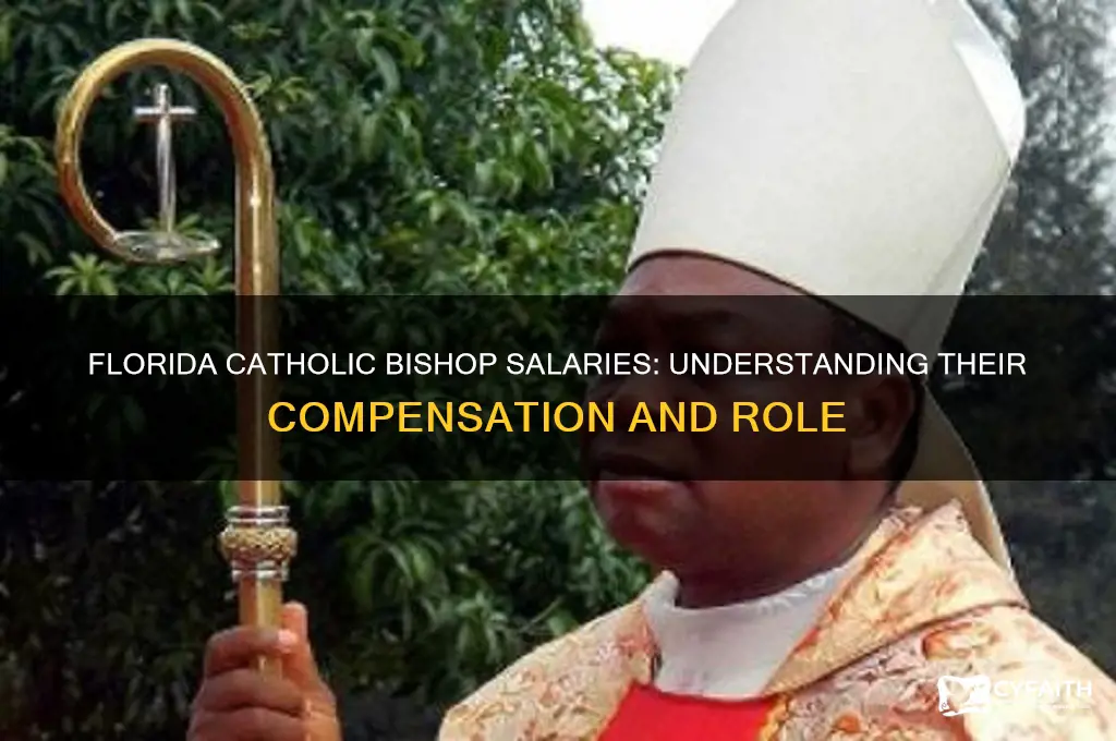 how much does a catholic bishop in florida make