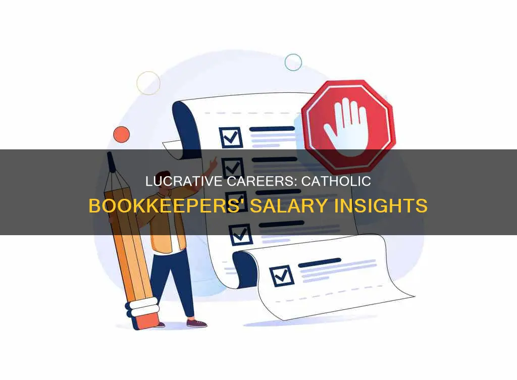 how much does a catholic bookkeeper make