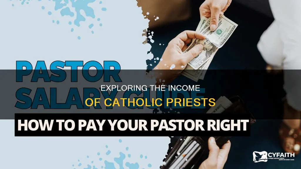how much does a catholic father make