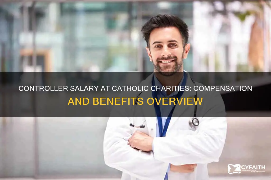 how much does a controller make at catholic charities