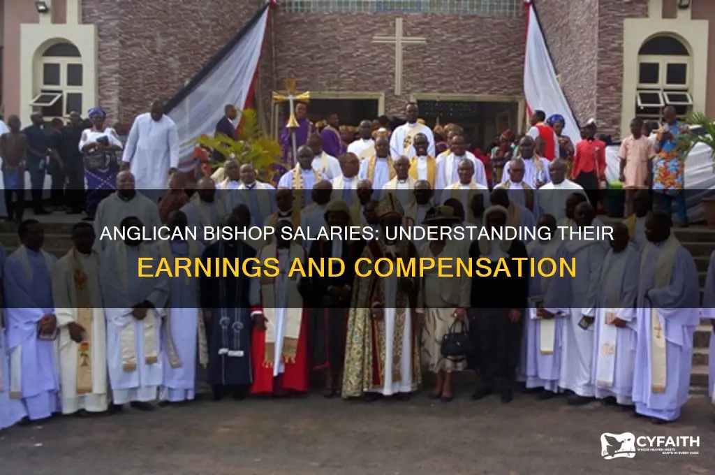 how much does an anglican bishop earn