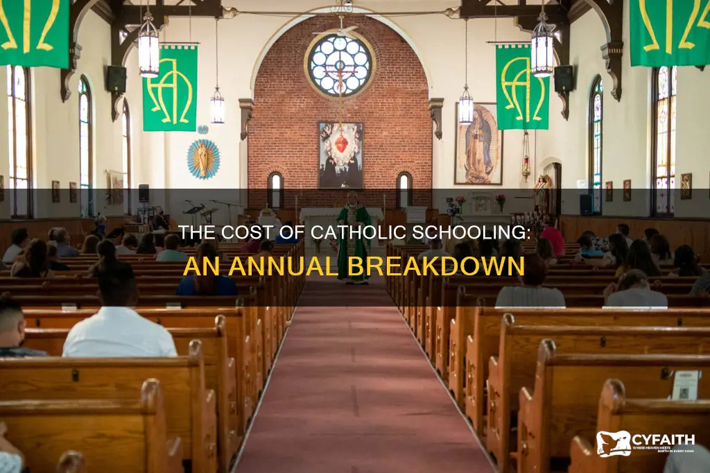 how much does catholic cost a year