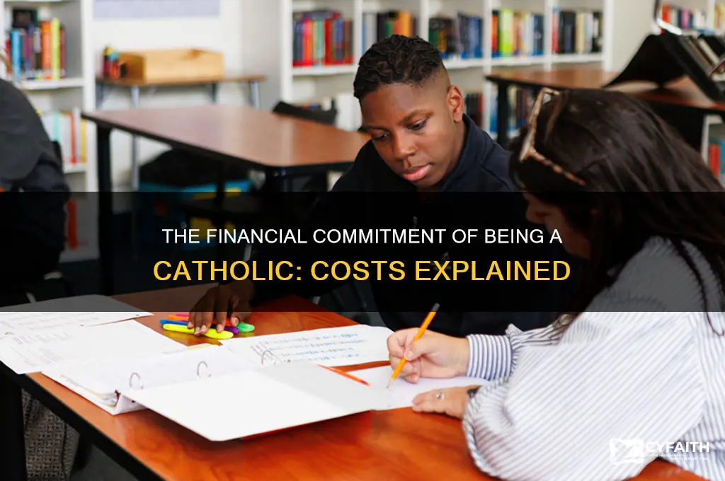 how much does it cost to be a catholic