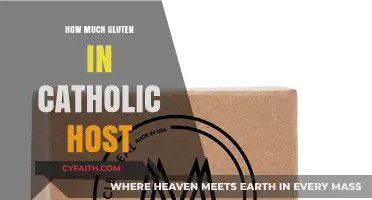 The Gluten Content of Catholic Communion Wafers