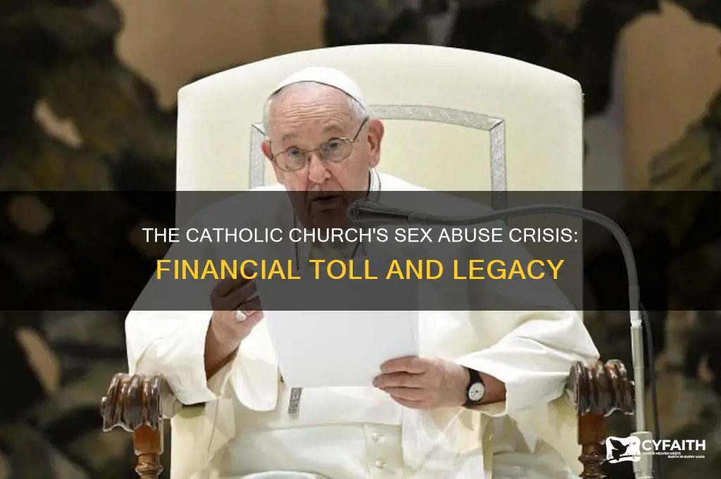how much has the sex abuse cost the catholic