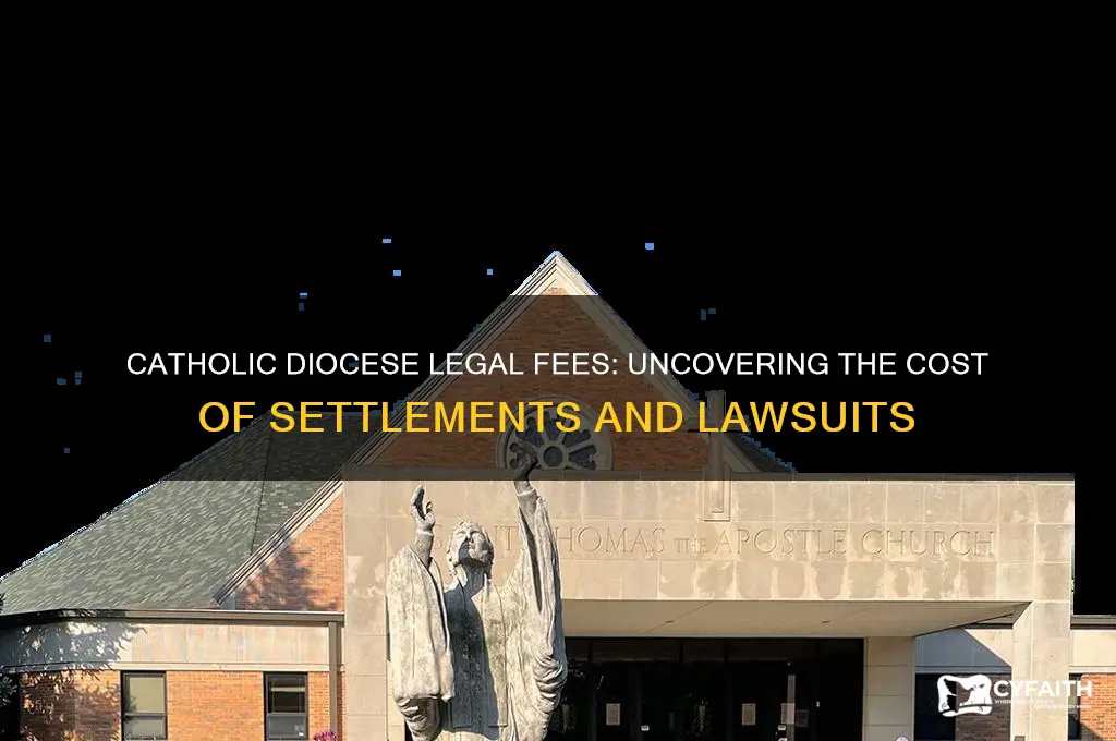 how much have catholic diocese paid in legal fees