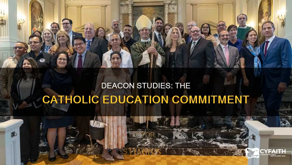 how much is catholic deacon study
