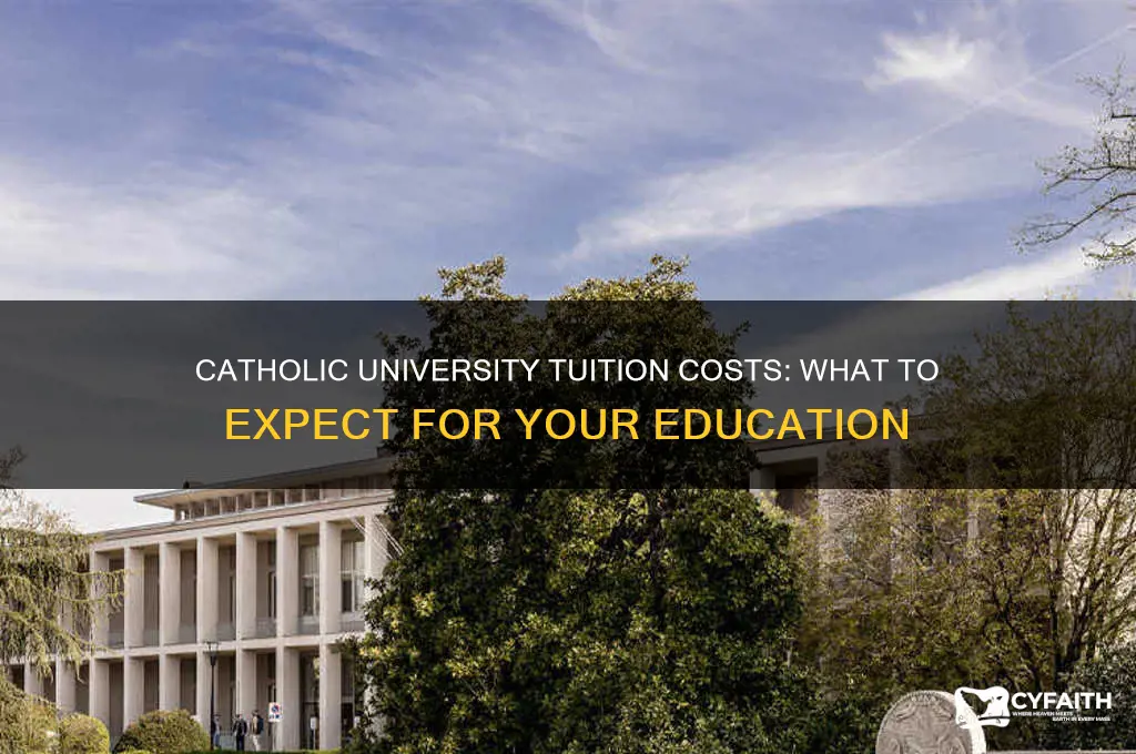 how much is catholic university