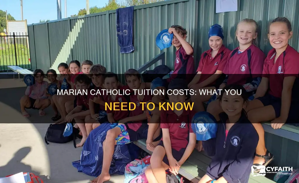 how much is marian catholic tuition