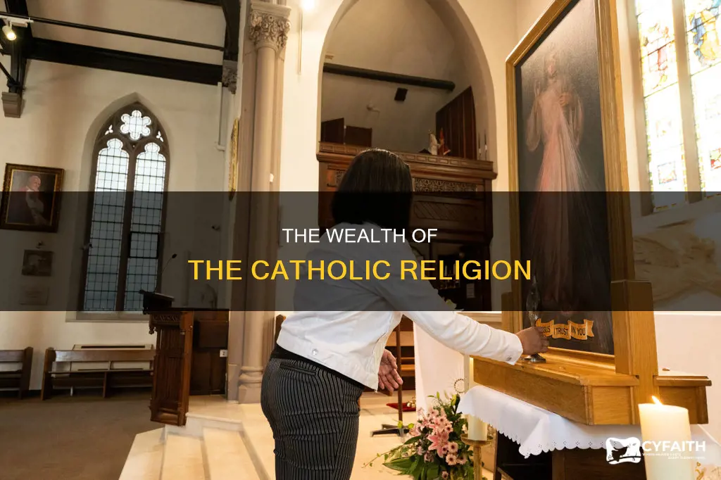 how much is the catholic religion worth