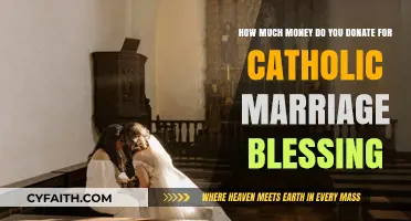 Catholic Marriage Blessing: Understanding Donation Etiquette and Guidelines