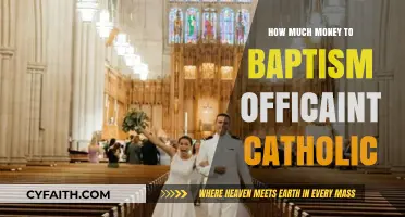 Baptism Fees: Catholic Officiant Costs Explained