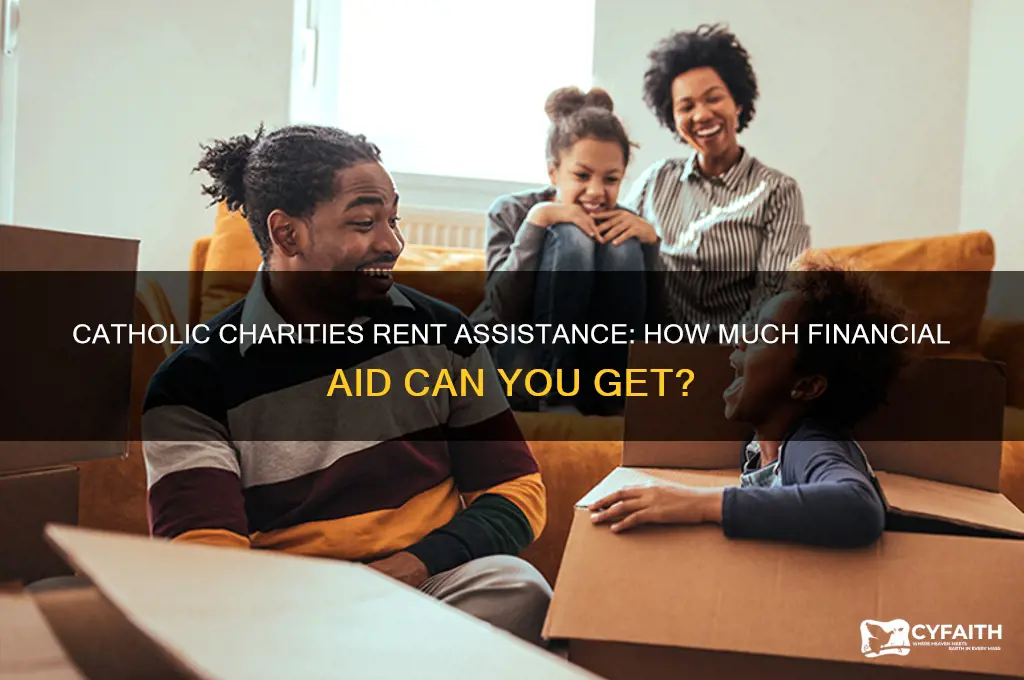 how much money will catholic charieties give foe rent