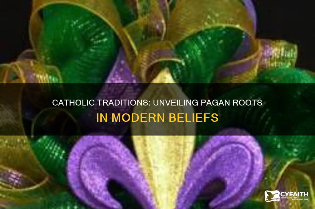 how much of catholic beliefs are shrouded in paganism