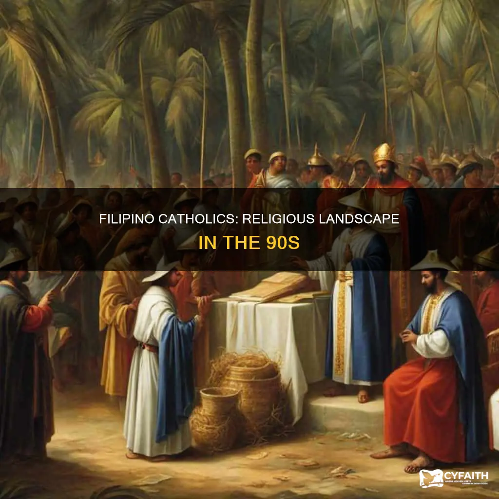 how much of the philippines is catholic 90s