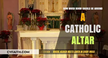 Sacred Space: Ideal Clearance Around a Catholic Altar Explained