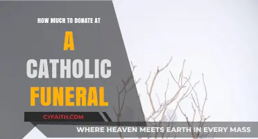Donation Etiquette for Catholic Funerals