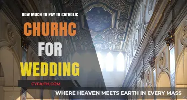 Catholic Wedding Costs: Understanding Church Fees for Your Big Day