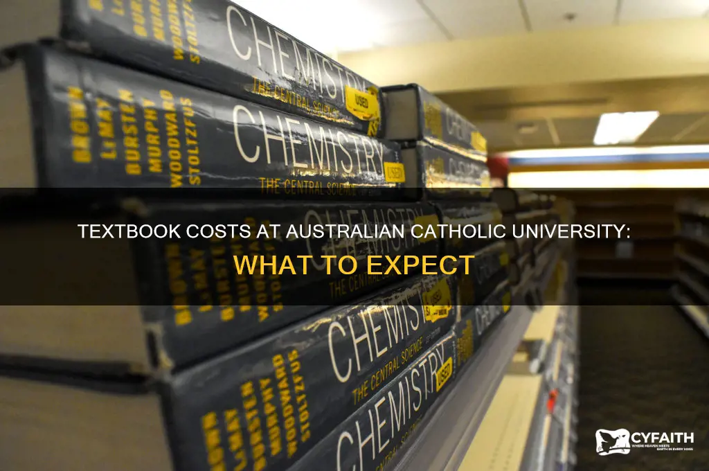how much to textbooks cost at australian catholic university