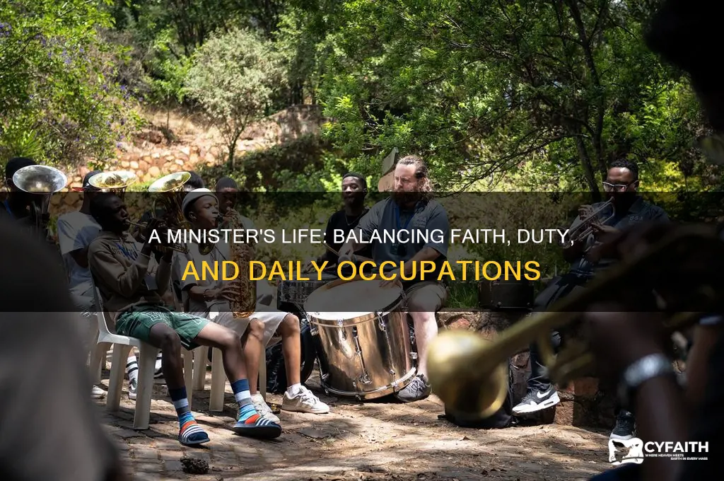 how occupied by a presbyterian minister