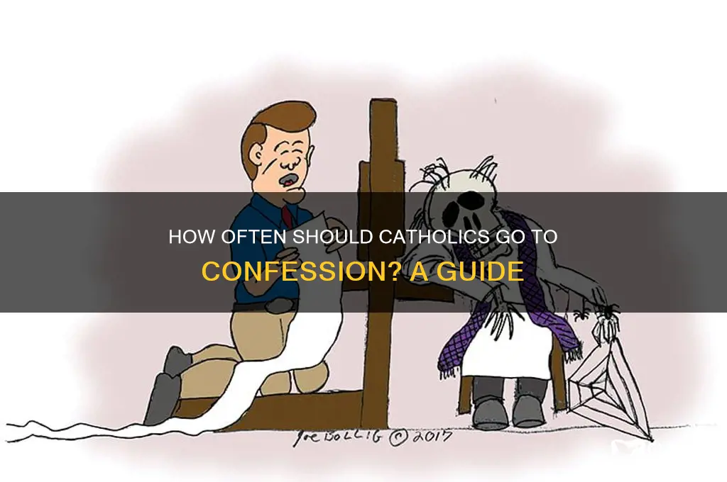how often catholic confession