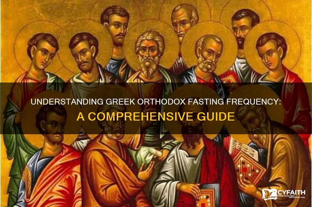how often do greek orthodox fast