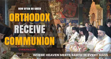 Greek Orthodox Communion Frequency: Understanding the Sacred Practice and Timing
