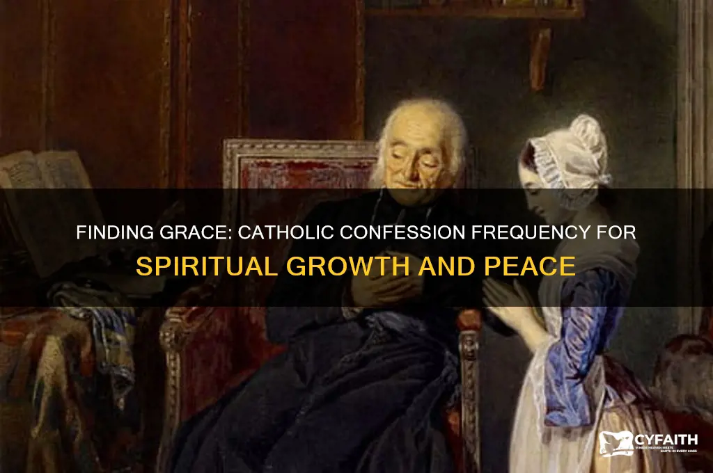 how often should i go to confession catholic answers