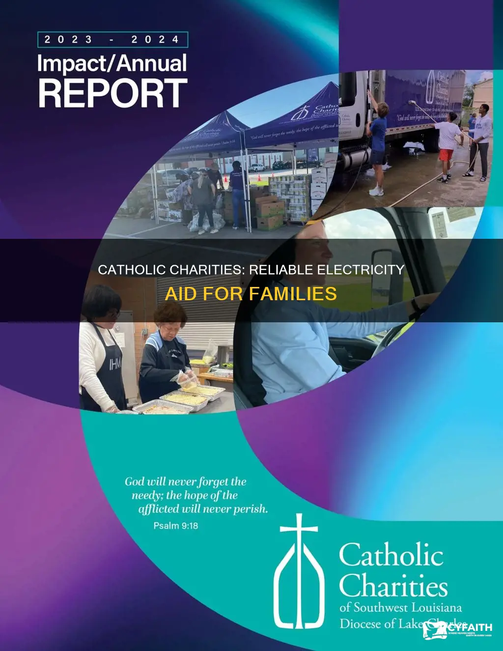 how often will catholic charities help electricity