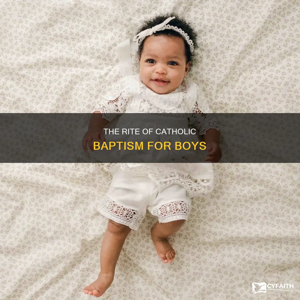 how old are catholic boys when baptised