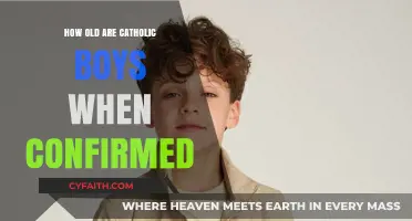 Catholic Boys' Confirmation Age: Exploring the Tradition