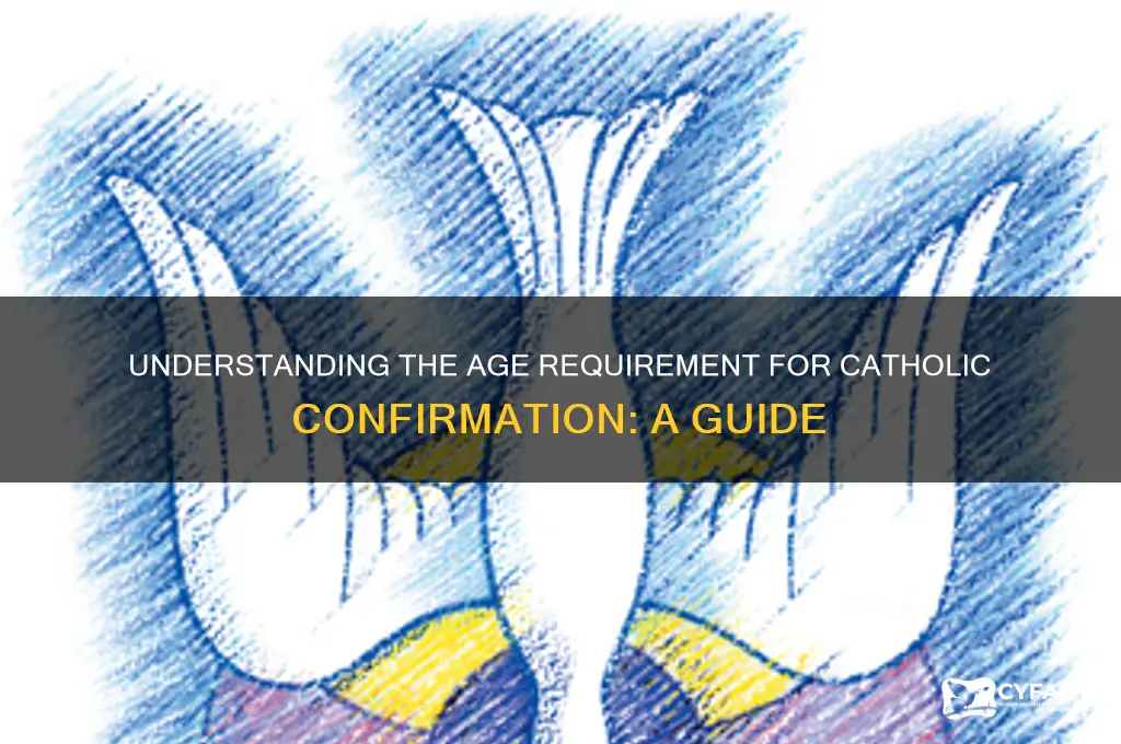 how old catholic confirmation