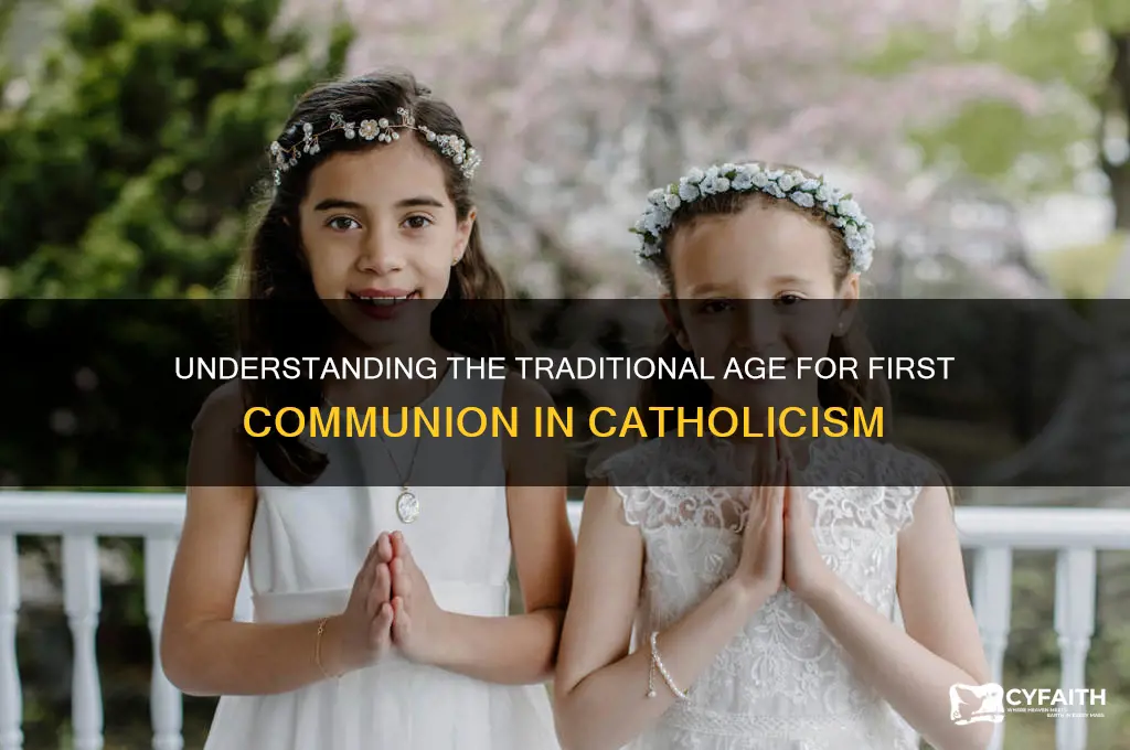 how old first communion catholic
