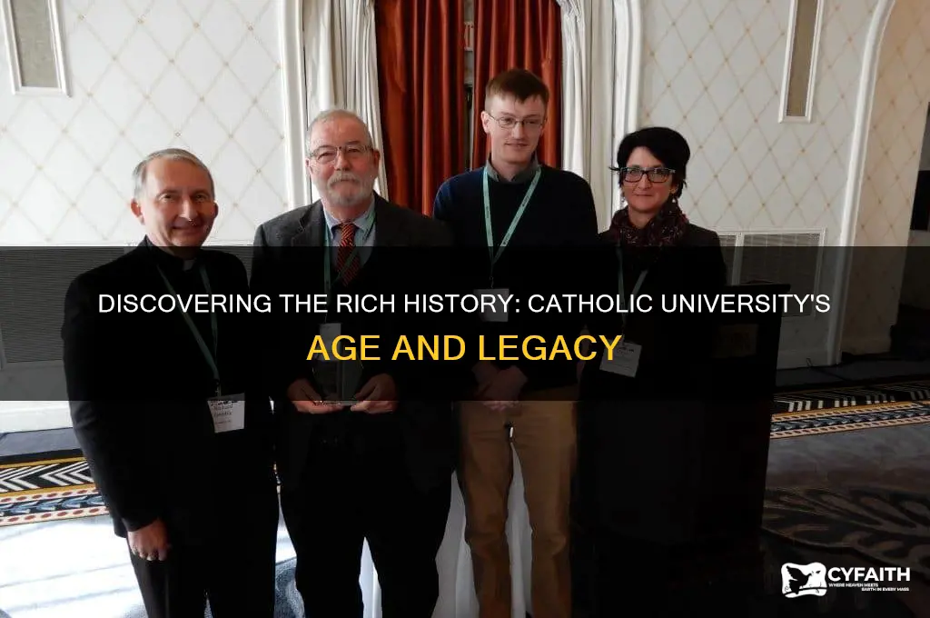 how old is catholic university