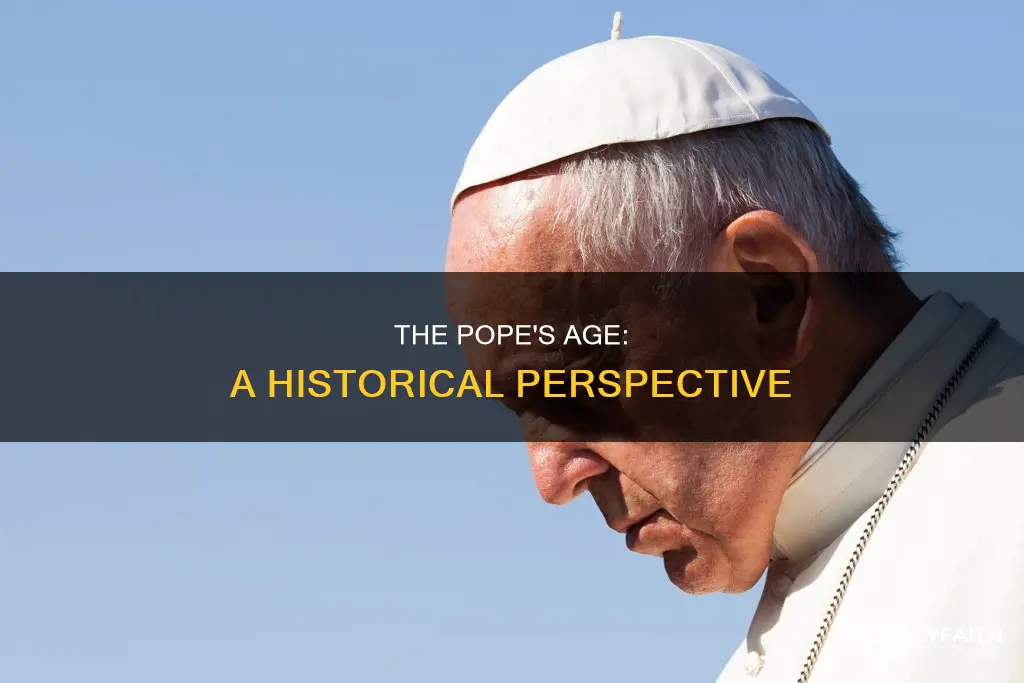 how old is the catholic pope