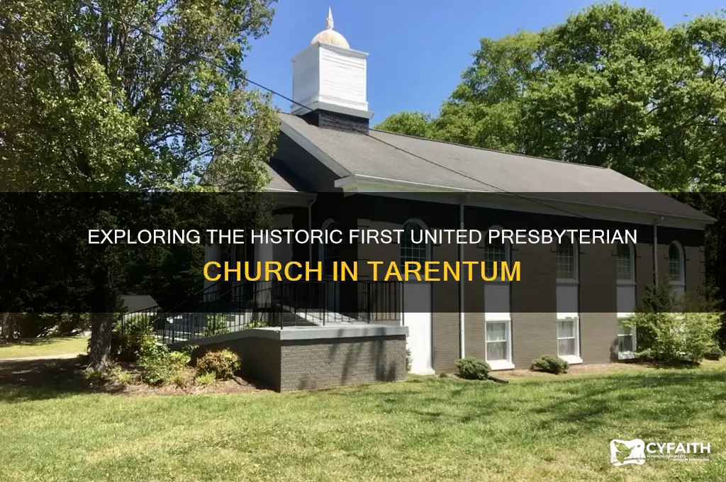 how old is the first united presbyterian church in tarentum