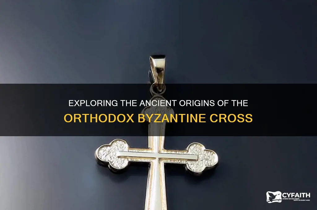 how old is the orthodox byzantine cross