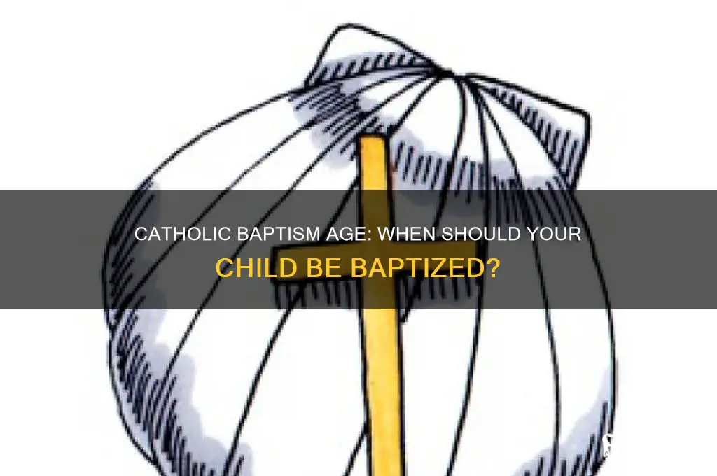 how old kid baptized catholic