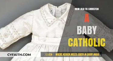 Christening a Catholic Baby: What's the Ideal Age?