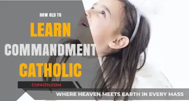 Learning the Catholic Commandments: Age and Understanding